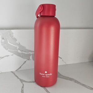 Kate Spade Vibrant Red Water Bottle